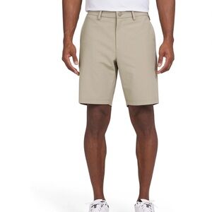 NWT Chaps Golf Men's Performance 9" Golf Short Chino Khaki, Size 42 or 44
